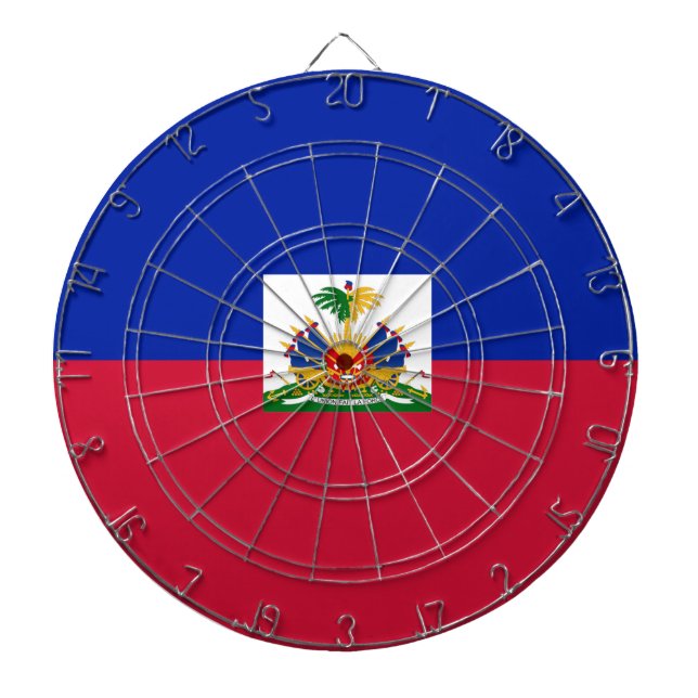 Haiti flag  dart board (Front)