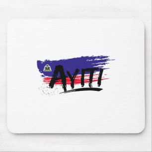 Haiti Flag Day Haitian Pride Independence Celebrat Mouse Pad