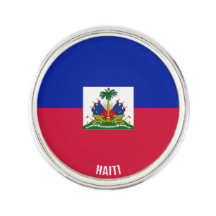 Haiti Flag Elegant Patriotic Lapel Pin