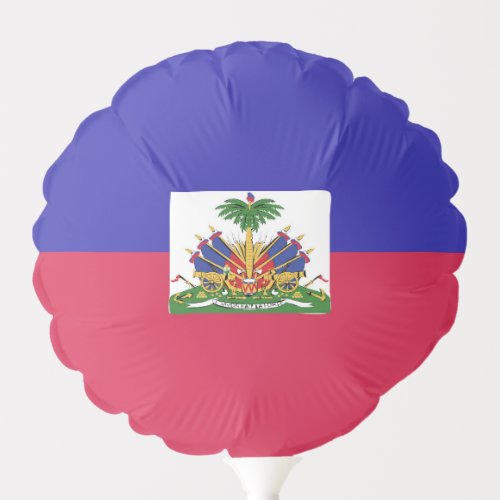 Haiti Flag Emblem Balloon