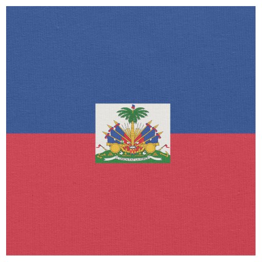 Haiti flag fabric