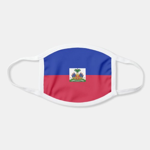 Haiti Flag Face Mask
