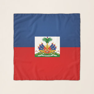 Haiti Flag Fashion Scarf