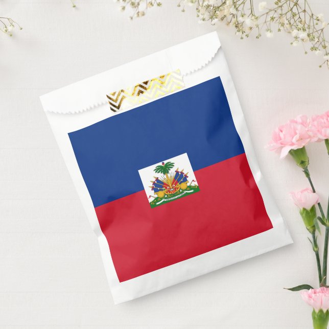 Haiti flag favor bag (Sealed)