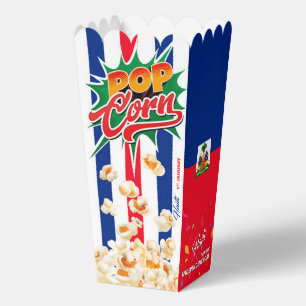Haiti flag favor boxes