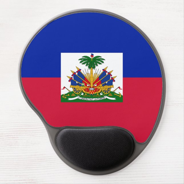 Haiti Flag Gel Mouse Pad (Front)