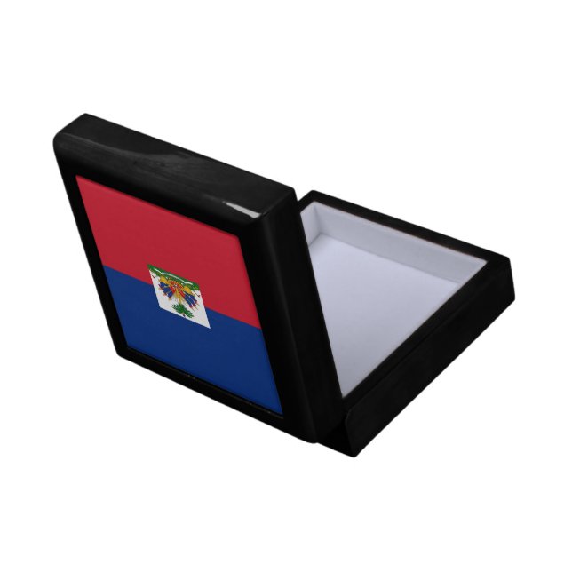 Haiti flag gift box (Back Open)