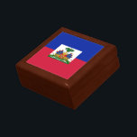 Haiti Flag Gift Box<br><div class="desc">Patriotic flag of Haiti.</div>