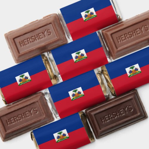 Haiti flag hersheys miniatures