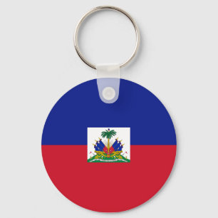 Haiti Flag Keychain
