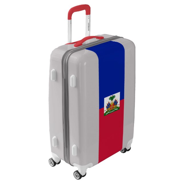 Haiti Flag Luggage (Rotated Left)
