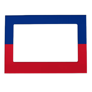 Haiti flag magnetic frame