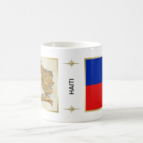 Haiti Flag  Map Mug