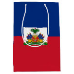 Haiti flag medium gift bag