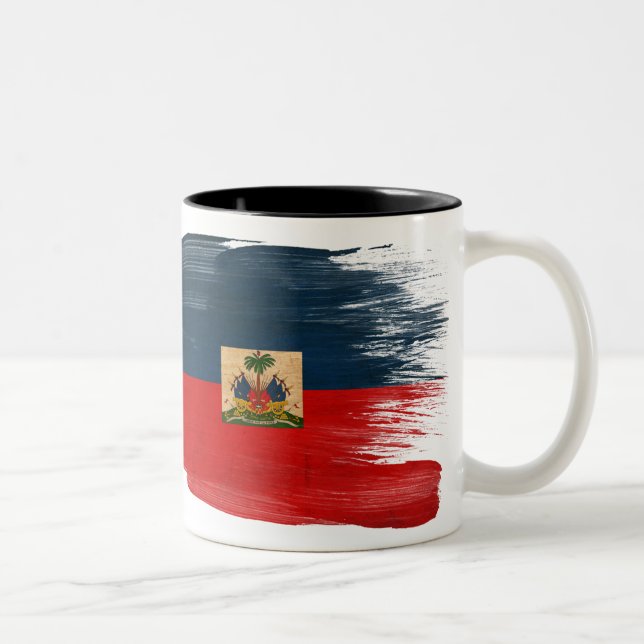 Haiti Flag Mug (Right)