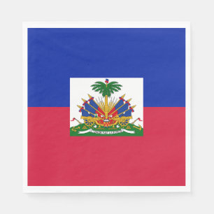 Haiti Flag Napkins
