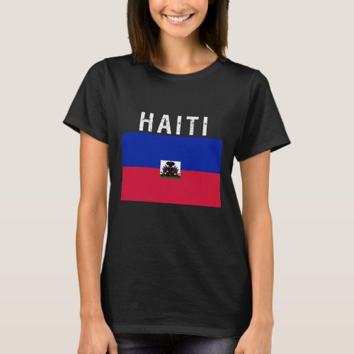 Haitiflag of Haiti T_Shirt