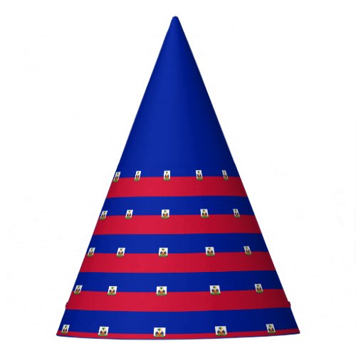 Haiti flag  party hat