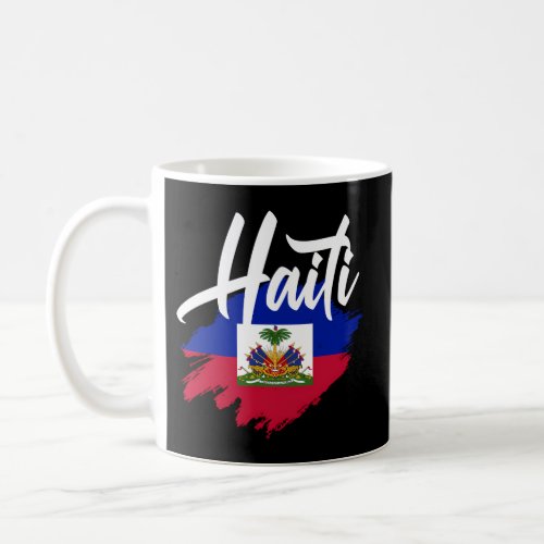 Haiti Flag Patriotic Haitian Pride Haiti Coffee Mug