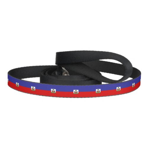 Haiti Flag Pet Leash