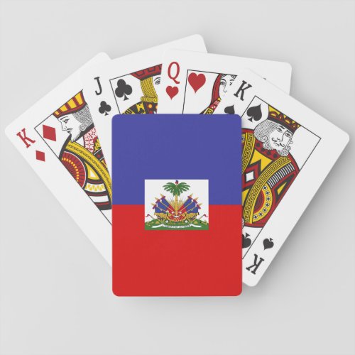 Haiti Flag Playing Cards