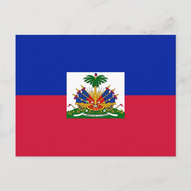 Haiti Flag Postcard (Front)