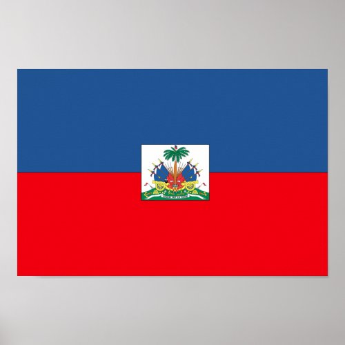 Haiti Flag Poster