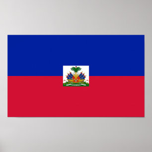 Haiti Flag Poster
