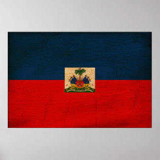 Haiti Flag Poster