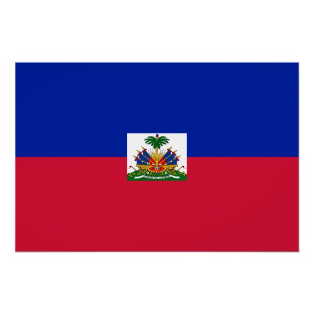 Haiti Flag Poster (Front)