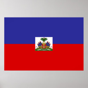 Haiti Flag Poster