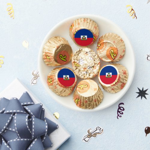 Haiti flag reeses peanut butter cups