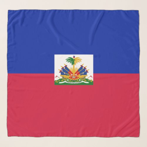 Haiti flag  scarf