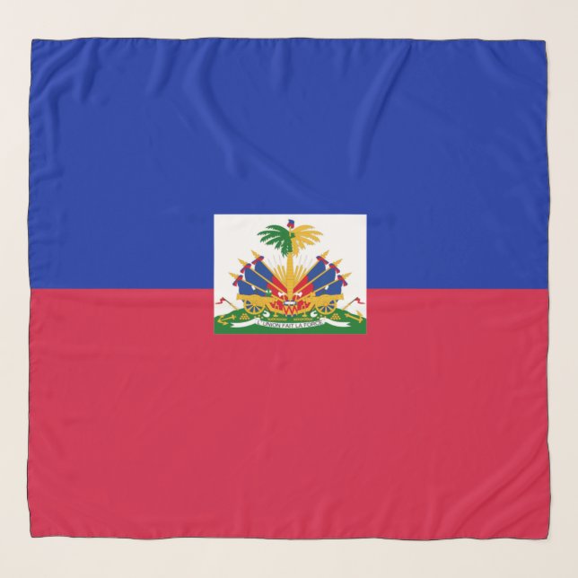Haiti flag  scarf (Front)