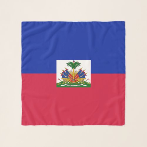 Haiti Flag Scarf