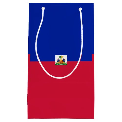 Haiti flag  small gift bag