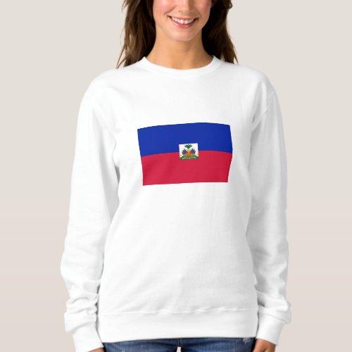 Haiti Flag Sweatshirt