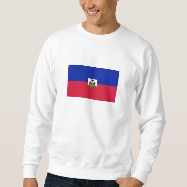 Haiti Flag Sweatshirt (Front)