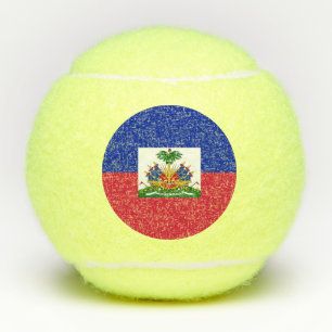 Haiti Flag Tennis Balls