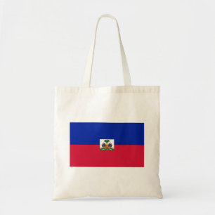 Haiti Flag Tote Bag