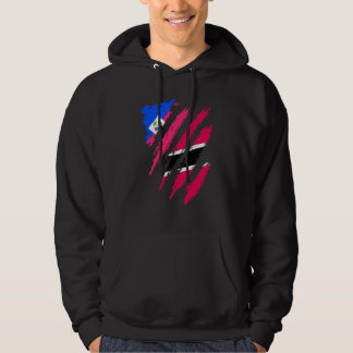 Haiti Flag Trinidad&Tobago Grown Patriot Country S Hoodie