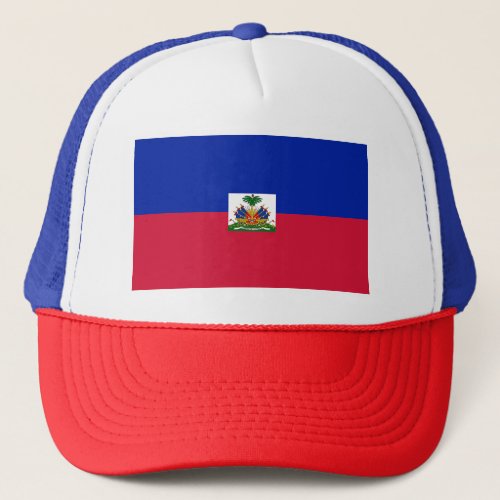 Haiti Flag Trucker Hat