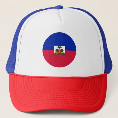 Haiti Flag Trucker Hat