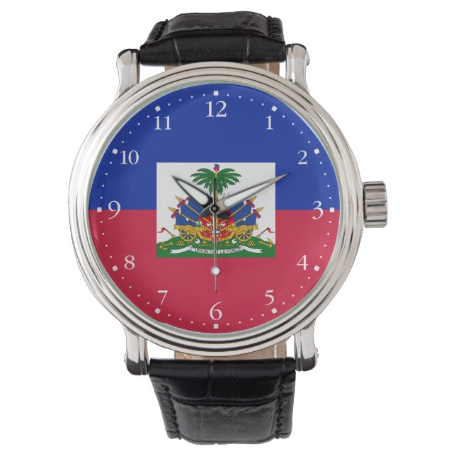 Haiti Flag Watch (Front)