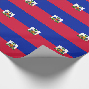 Haiti Flag Wrapping Paper