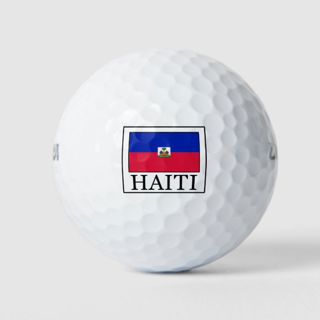 Haiti Golf Balls (Front)