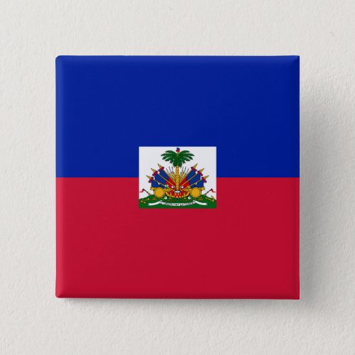 Haiti Haitian Flag Button