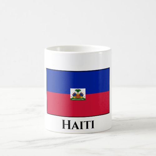 Haiti Haitian Flag Coffee Mug