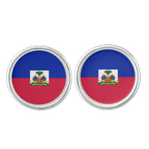 Haiti (Haitian) Flag Cufflinks