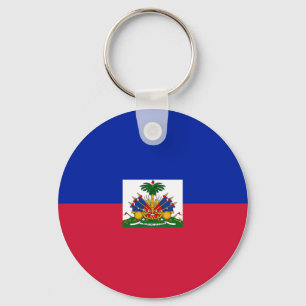 Haiti (Haitian) Flag Keychain